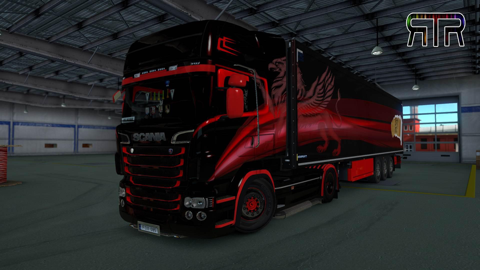 Griffin Skin For Scania RJL V 1 0 Allmods Net