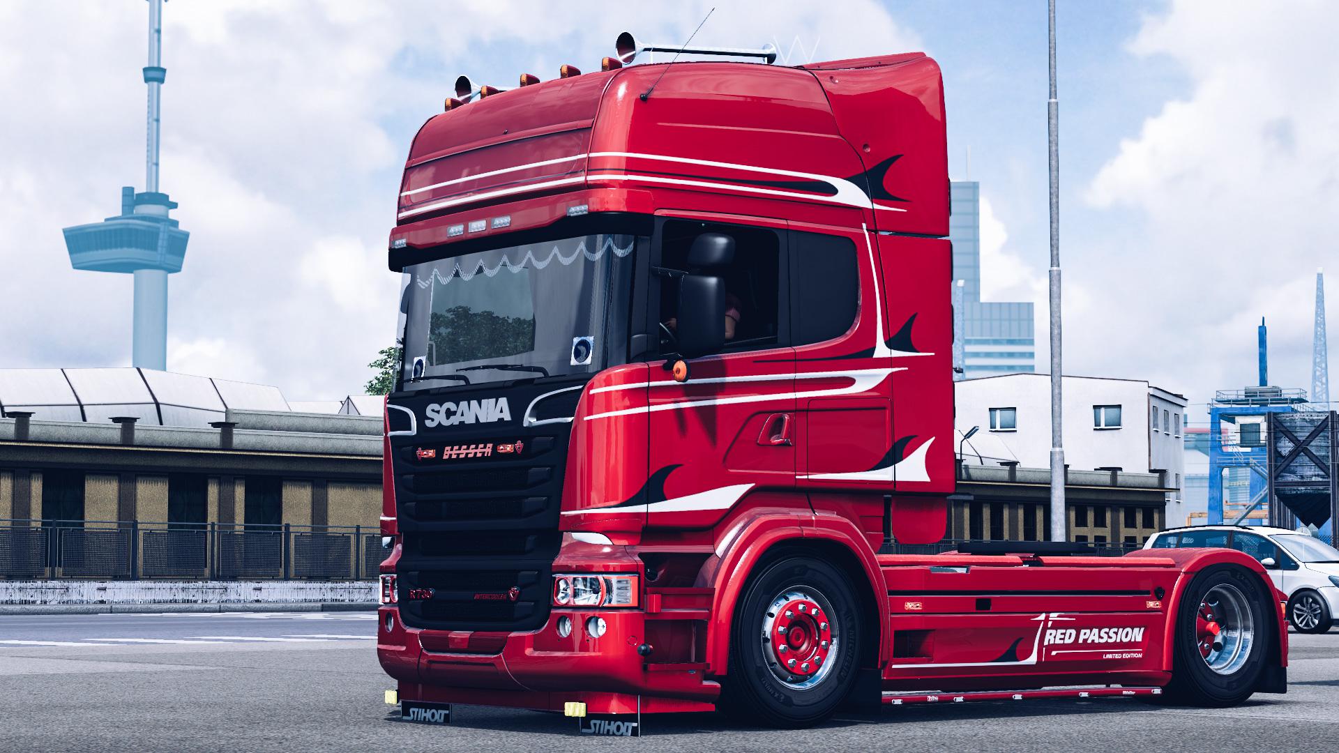 Scania Red Passion Skin Allmods Net