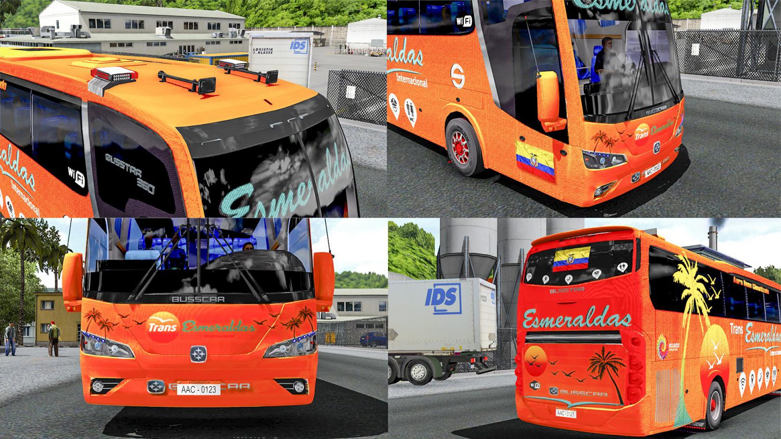 Busstar 360 4x2 ETS2 1 38 Allmods Net