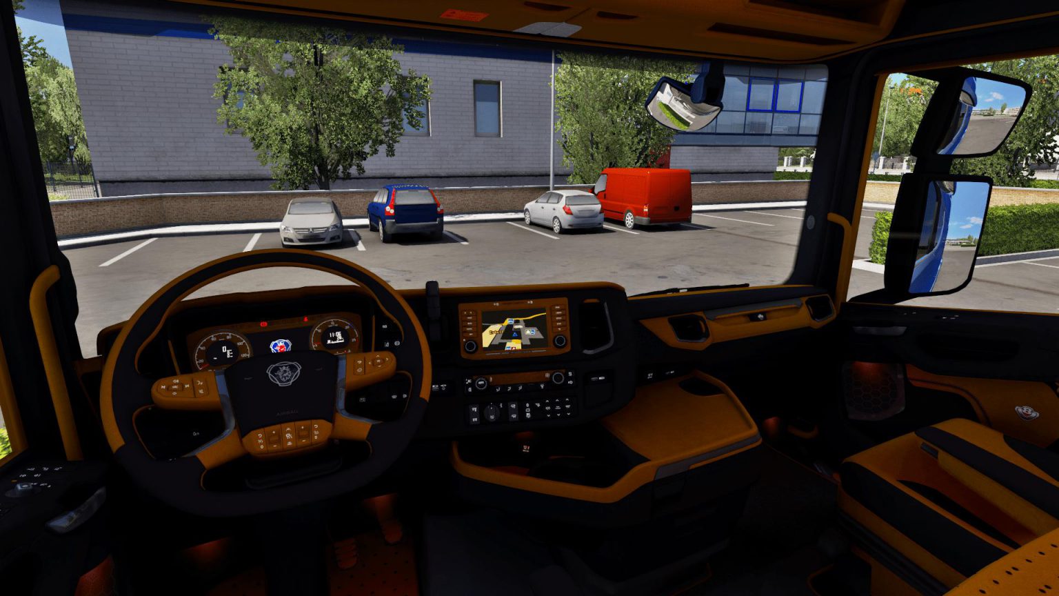 Scania Next Gen Black Yellow Interior 1 39 Allmods Net