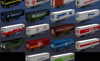 German league trailers v1.0 ets 2 mod