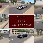 SPORT CARS TRAFFIC PACK (ATS) BY TRAFFICMANIAC V12.7.9