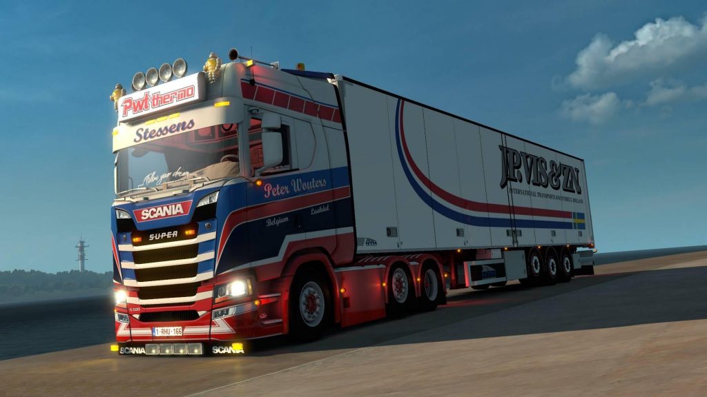 Scania S500 Pwt thermo Stessens + trailer - 1.31.x - Allmods.net