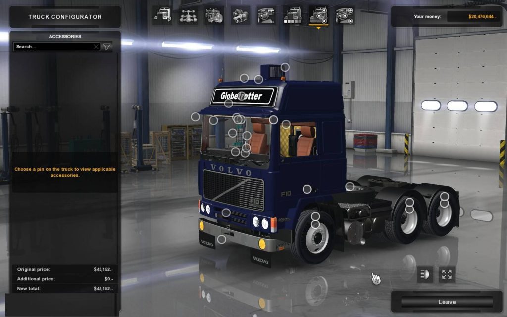 VOLVO F10 & OWNABLE SCS LOWBOY 1.37 - 1.38 - Allmods.net