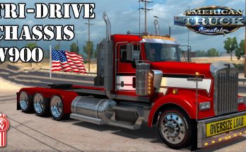 Kenworth W900 Tri-Drive by Bu5ted 1.31.x