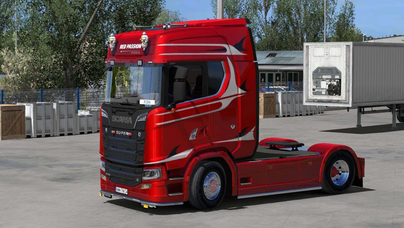 Red Passion Skin For Scania Streamline Ets Mods Vrogue Co