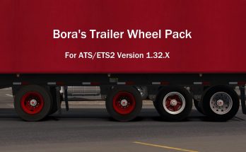 Bora's Trailer Wheel Pack for ATS 1.32B+ v1.0