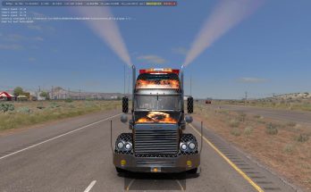 Freightliner Coronado Modified + Skins + Trailer 1.31