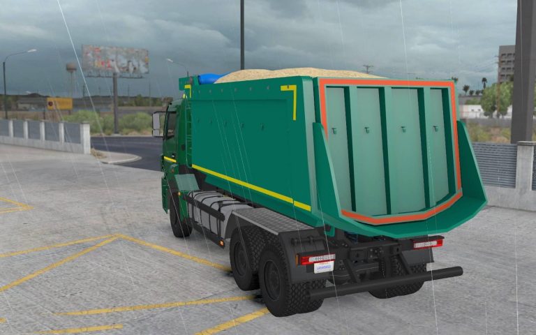 Kamaz 5490 65206 6580 For ATS Dump BDF Trailer V1 0 Allmods