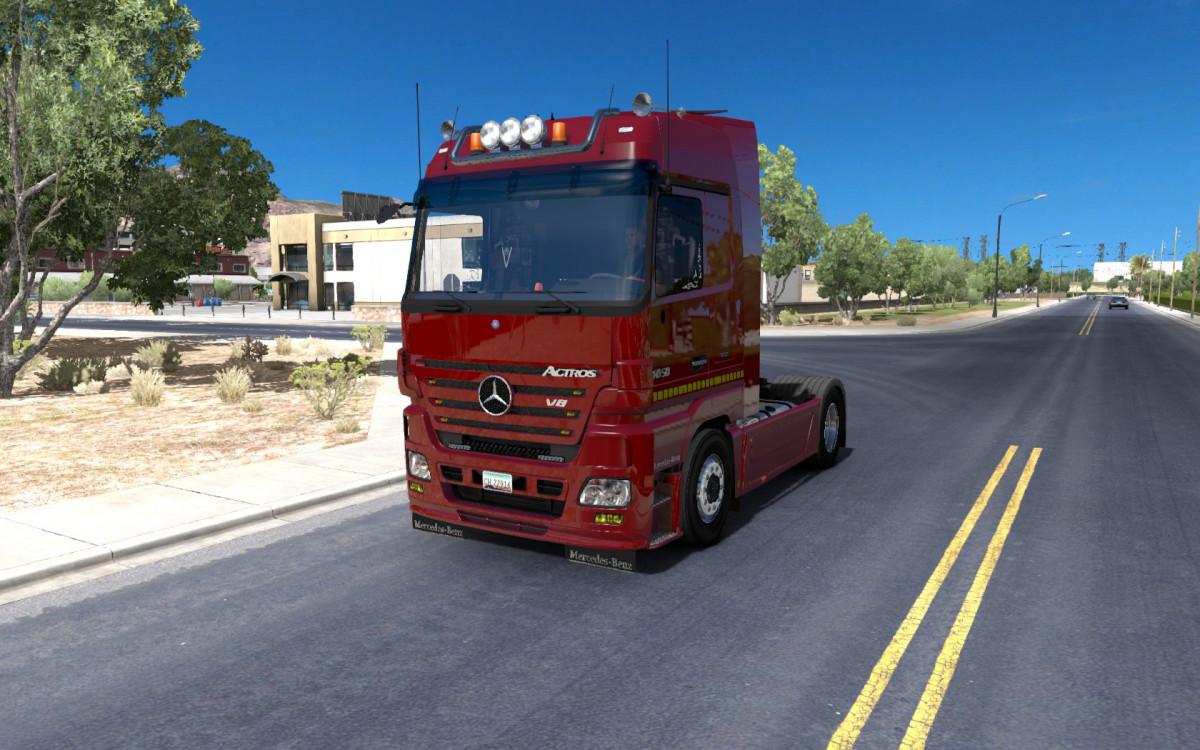 Mercedes Benz MP2 update MB Trucks Megapack for ATS 1.31.x