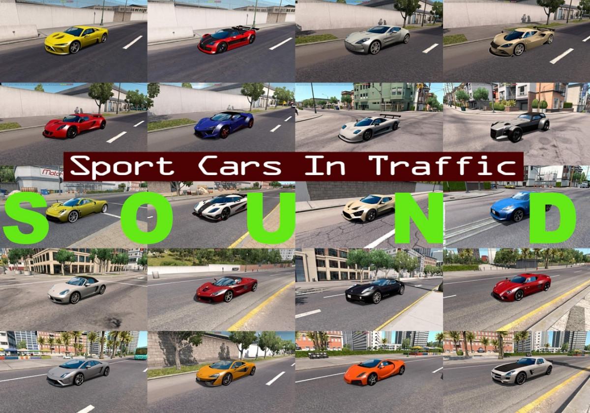 Sounds for Sport Cars Traffic Pack v 1.4