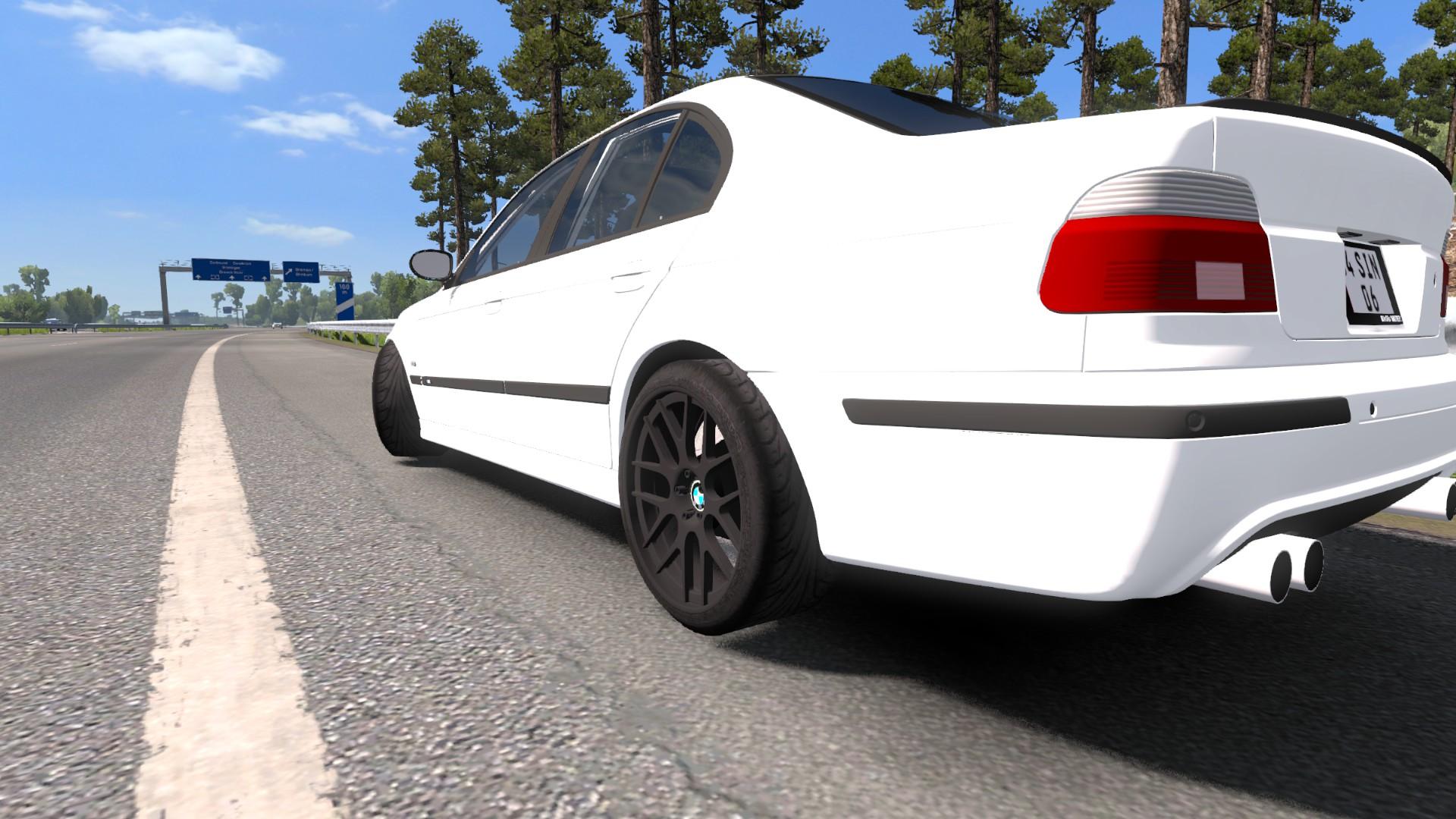 BMW E39 530D Light Tuning for GTA San Andreas