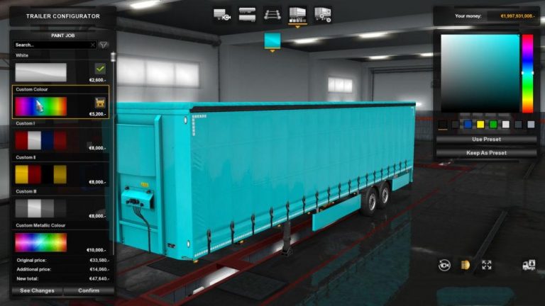 Custom Paints for Trailers – 1.32 - Allmods.net