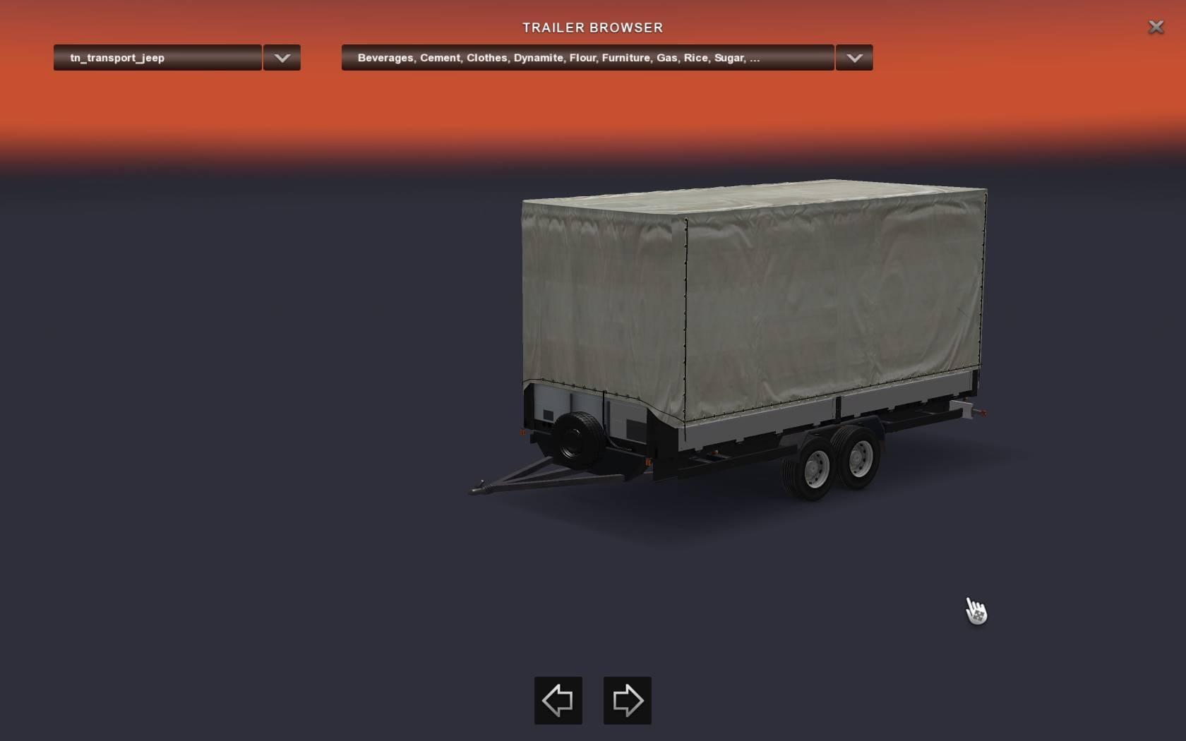 Mini Trailer for Ford F-450 ATS 1.31.x