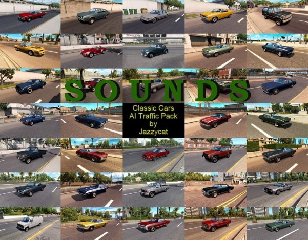 Sounds for Classic Cars AI Traffic Pack by Jazzycat v 2.2