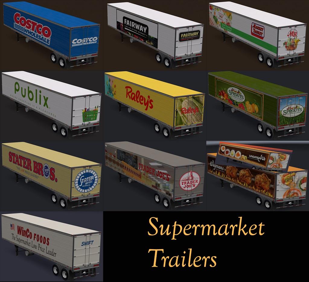 Supermarket trailers v 1.0