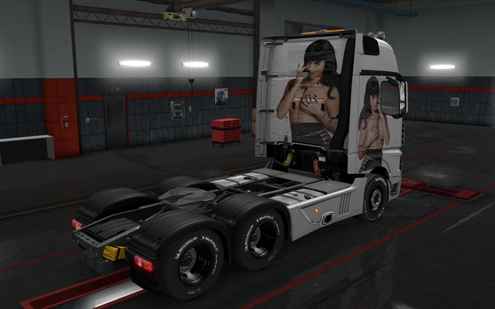 Mercedes Actros 1 Skin