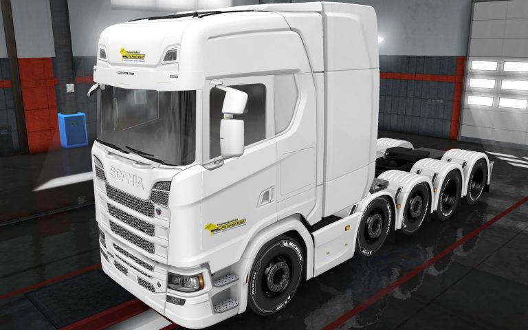 SKIN SCANIA S NEXT GEN 8x4 1.32.x - Allmods.net