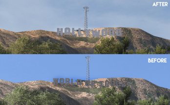 Hollywood Sign in Los Angeles v 1.1