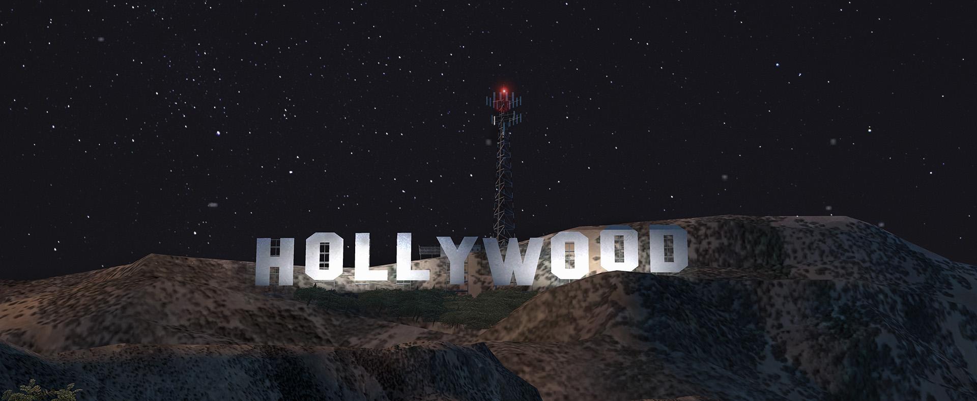 Hollywood Sign in Los Angeles v 1.1