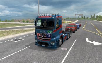 D3S Mercedes Antos 12 for ATS 1.32.x