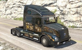 SCS Steam Punk Skin for VNL 670 ATS (Aradeth)