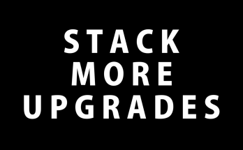 Stack 1 / 2 / 3 more upgrade modules