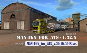 Truck MAN TGX in ATS 1.32.x