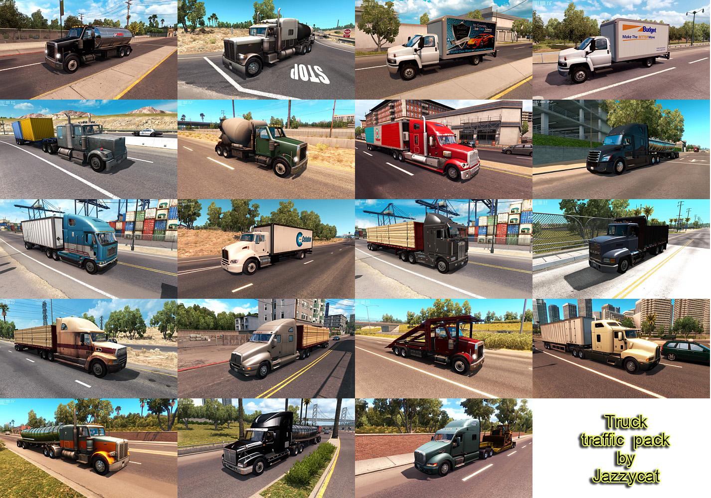 Truck Traffic Pack by Jazzycat v1.9.1