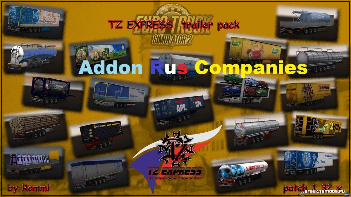 Addon TZ-Trailers for Russian companies v1.0