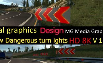 New Textures of the Signals of Dangerous road curves v 1.0