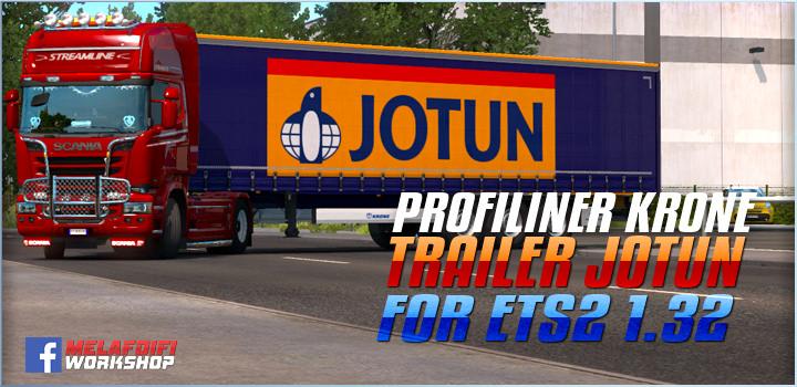 Trailer Krone Jotun For ETS2 1.32