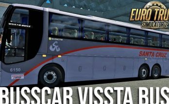 BUSSCAR VISSTA BUS 6x2 UPDATED TO 1.32.x