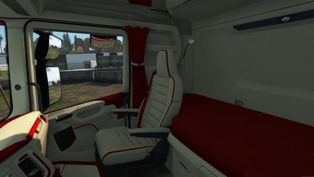 Scania 2016 S&R CMI Red Beige Interior v1.0