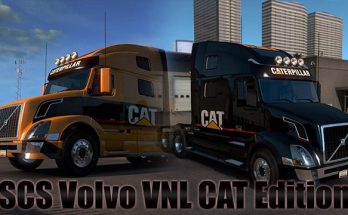 SCS Volvo VNL CAT Edition