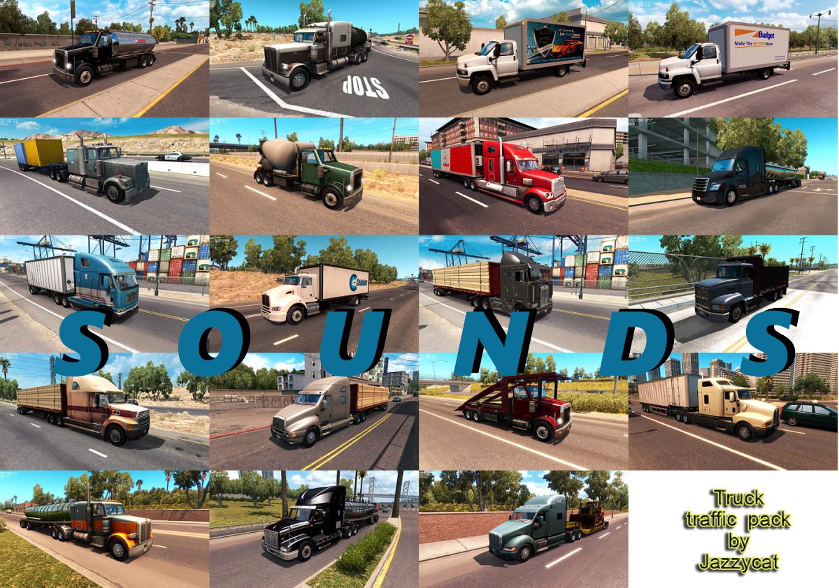 Sounds for ATS Truck Traffic Pack by Jazzycat v1.9.1