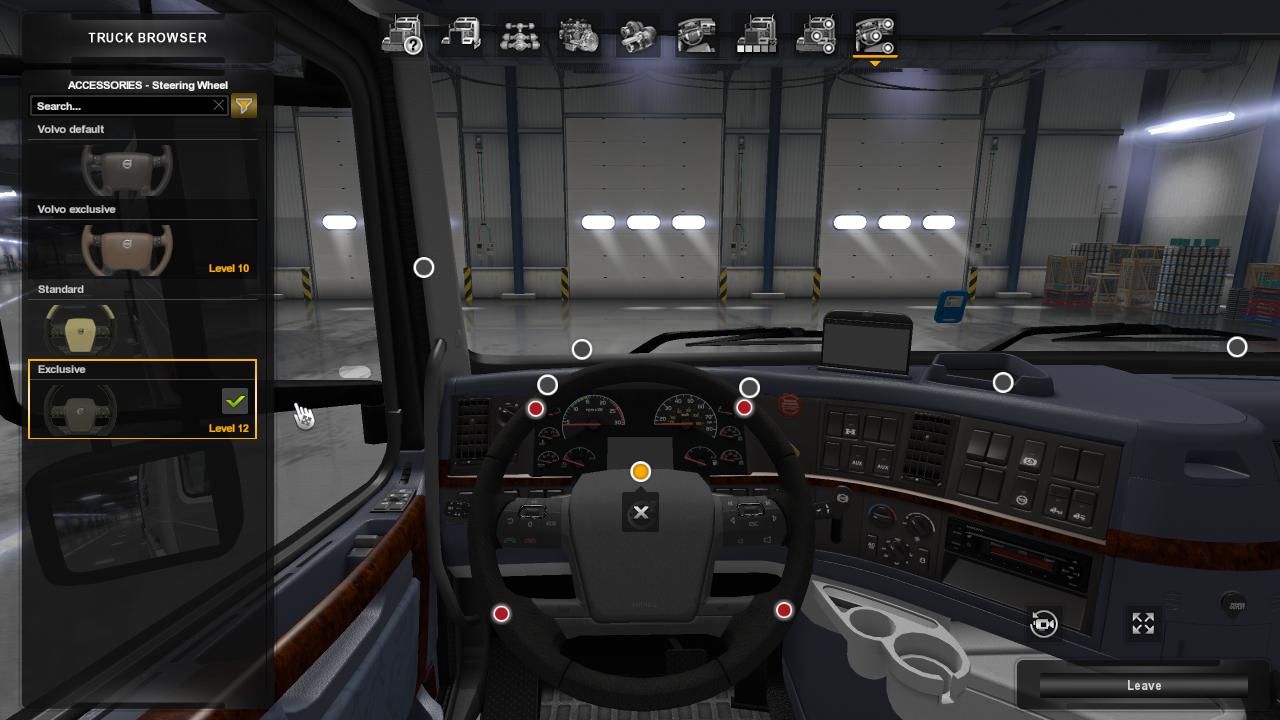 Two Steering Wheels for Volvo VNL 1.32.x