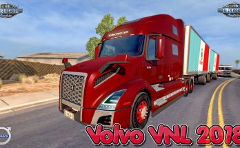 Volvo VNL 2018 + Interior v 1.15 Edit by galimim