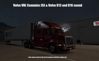 Volvo VNL ISX D13 & D16 Sound v 1.0