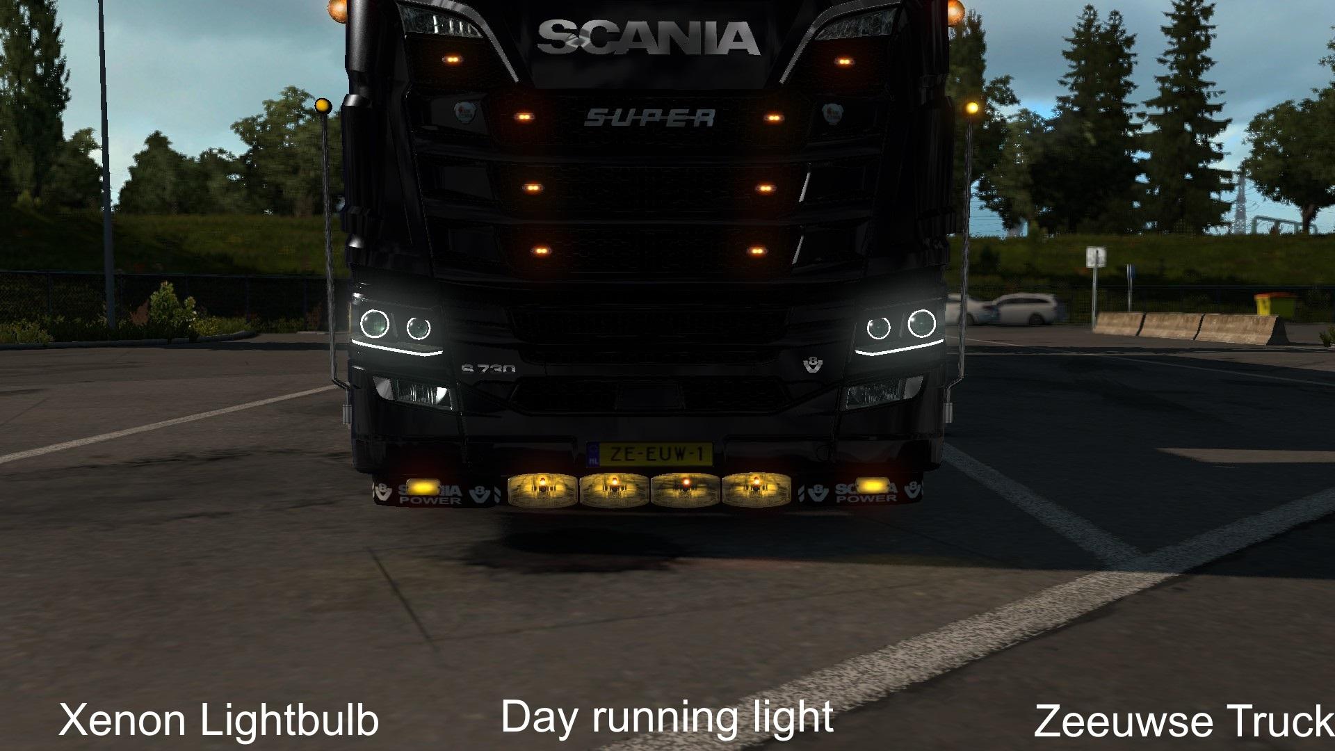 Accesories for Scania R/S 2016 1.33.x