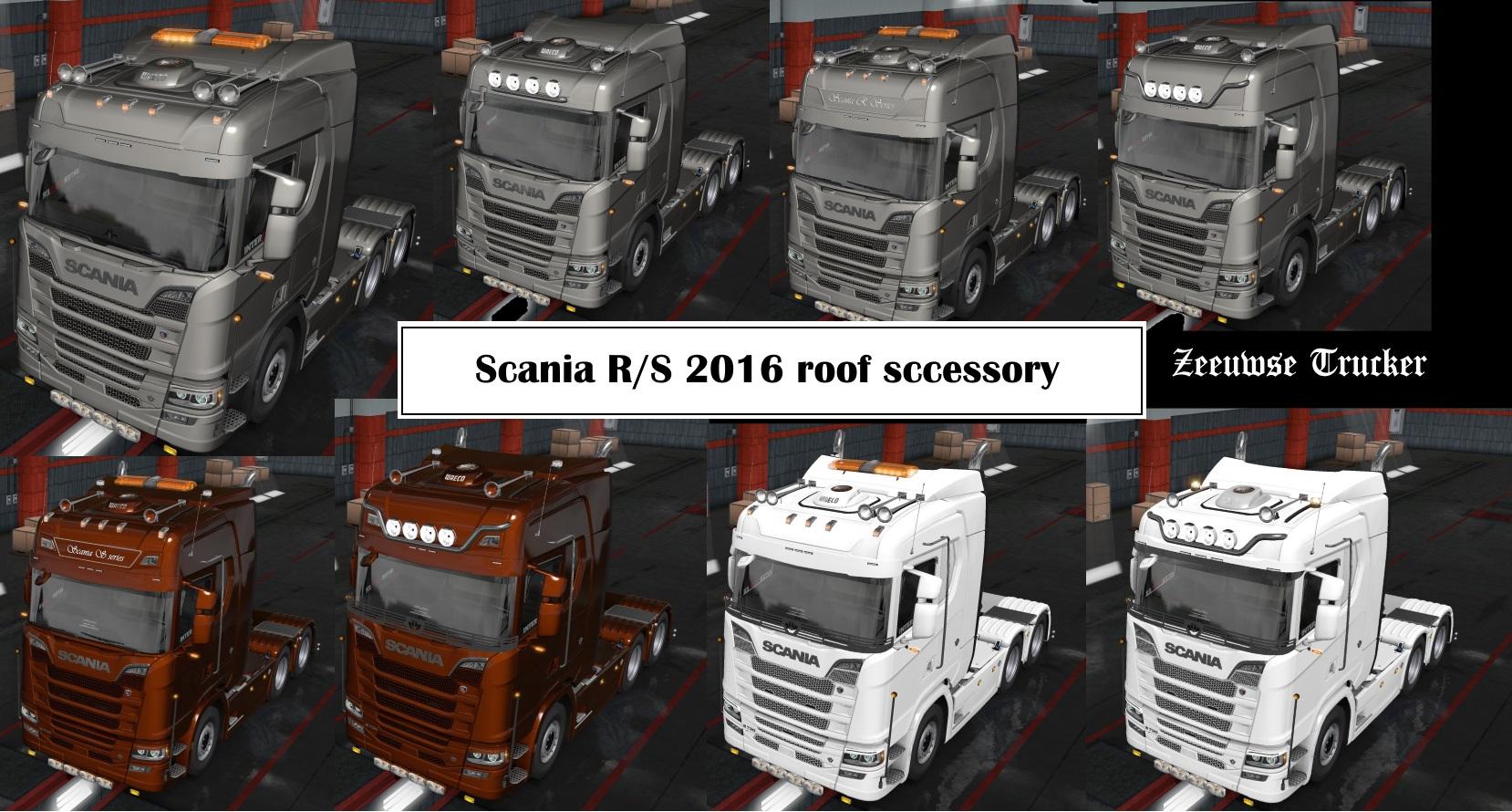 Airco and more for Scania 2016 1.33.x