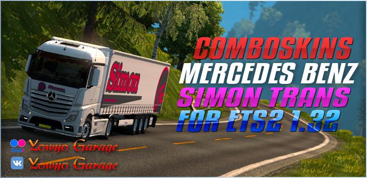 ComboSkin Simon Trans mp4 For ETS2 1.32