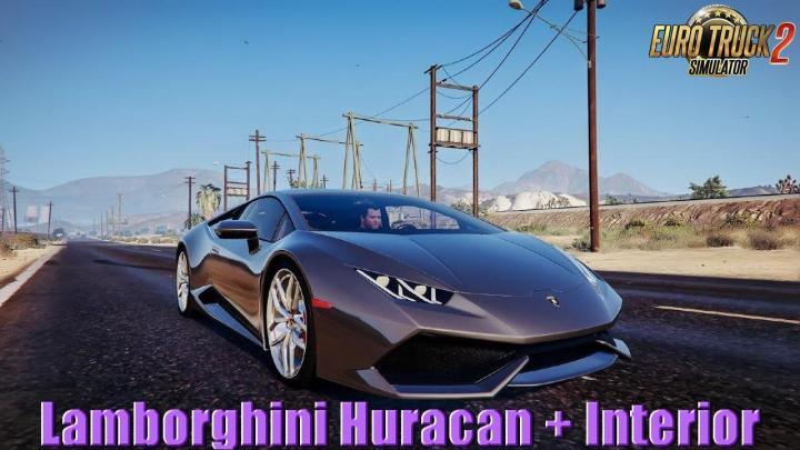 Lamborghini Huracan + Interior v2