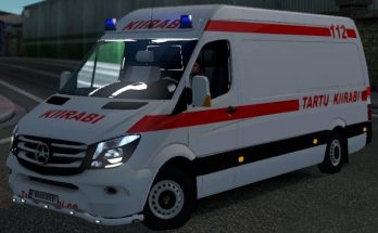 Mercedes Sprinter Estonia Ambulance (Eesti kiirabi) v1.0