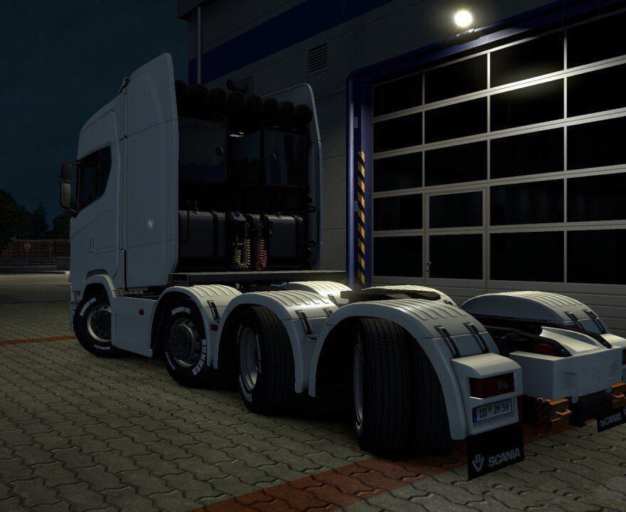 OLSF All Wheel Drive & Steering Chassis for Scania S 2016 v1.0