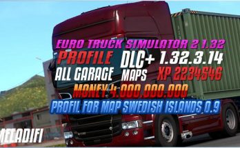 Profil For Map Swedish Islands v0.9 for ets2