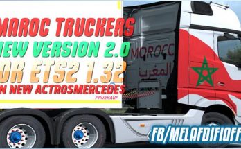 Skin Morocco Truckers For ETS2 1.33