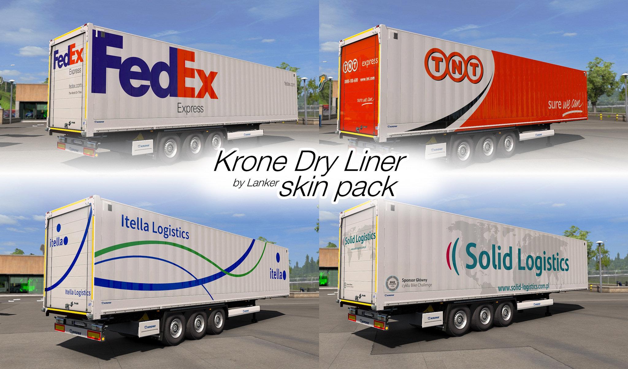 Skin Pack for Krone Dry Liner 1.32