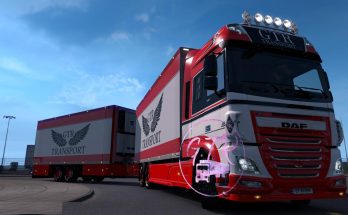 Daf XF Euro 6 Tandem 1.33.x