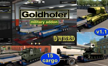 Military Addon for Ownable Trailer Goldhofer v1.1